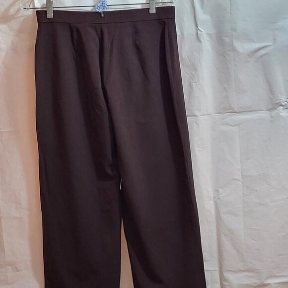 Brigg's NY,  Women's Brown Dress Pants, Size 10, Not Worn - Picture 2 of 6